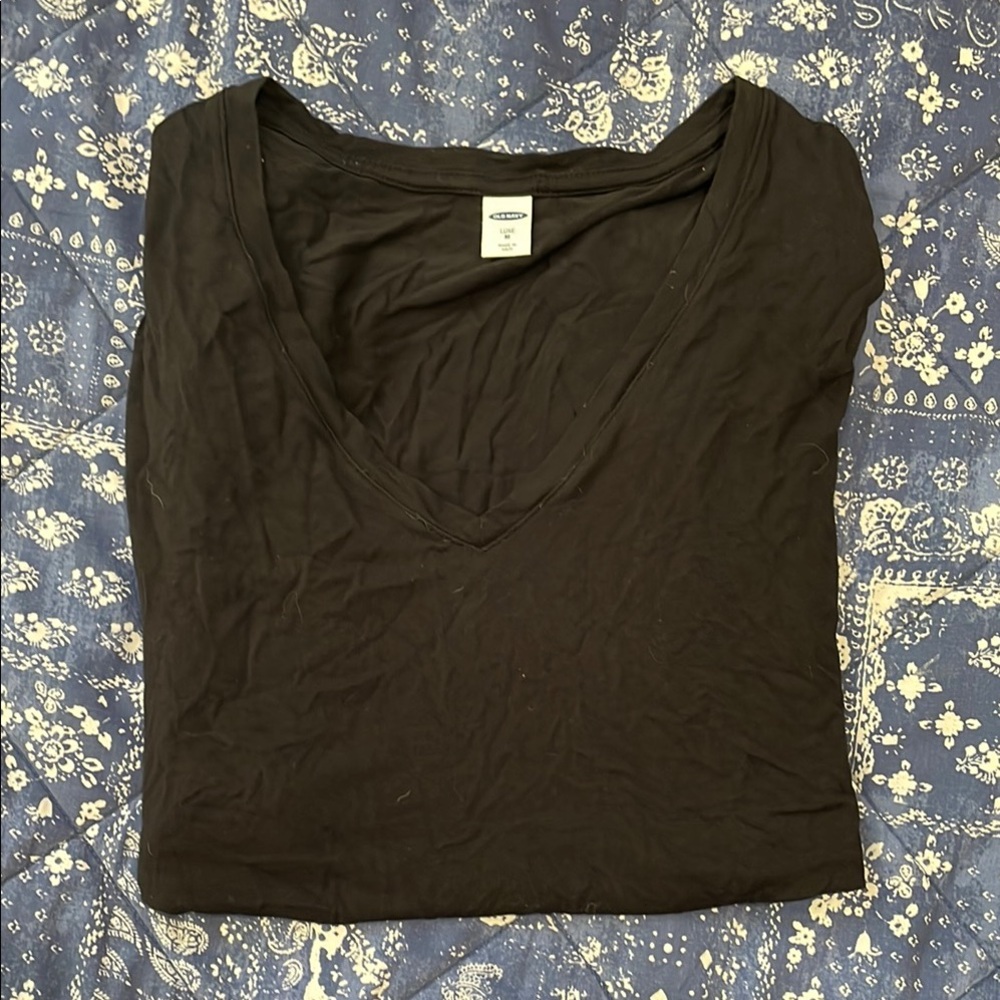 Old Navy Black  Short Sleeve Tee